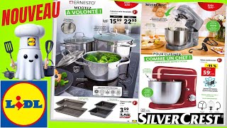 catalogue LIDL NON ALIMENTAIRE du 21 au 27 février 2024 🌞 SILVERCREST ERNESTO Arrivage - FRANCE