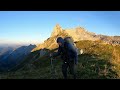 silent hiking vlog alpstein säntis alone in switzerland