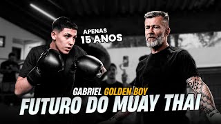 Rangel Farias Conhece Nova Promessa do Muay Thai - Gabriel Golden Boy