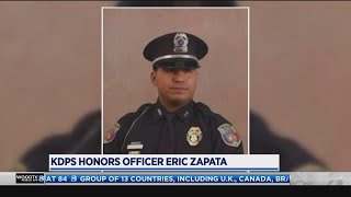 KDPS honors officer Eric Zapata