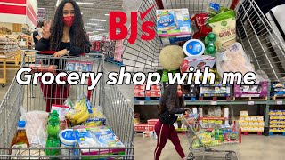 VLOG: HEALTHY GROCERY SHOPPING HAUL 2021 | BJ’s grocery shop with me | Erika Monteiro