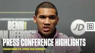 BEST MOMENTS | Conor Benn vs. Chris van Heerden Press Conference