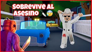 GRITE MUCHO EN ESTE JUEGO 😂 Sobrevive Al Asesino (ROBLOX)