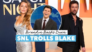 Blake Lively Withdraws Subpoenas of Phone Records, SNL Trolls Blake, & Brandon Sklenar Doubles-Down