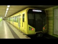 U-Bahn Berlin H-Zug in Lichtenberg U5 [HD]