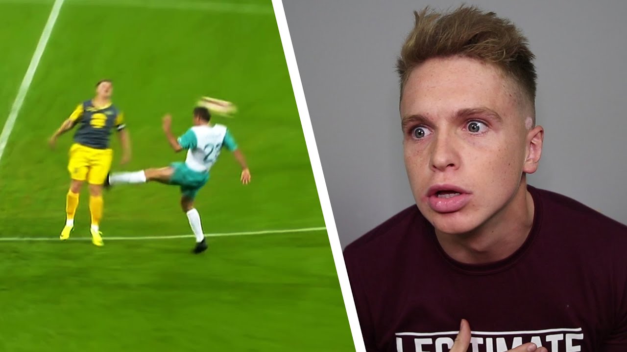 Footballer Attacks Youtuber Youtube