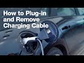 How to Plug-in & Remove Charging Cable | Hyundai EV Vehicles | Ioniq 6