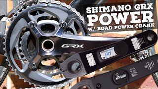 Shimano GRX Power w/ Road Single Side Power Crank 🚲⚡️