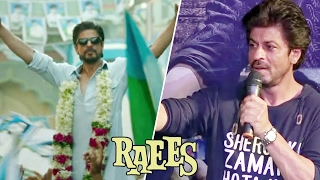 Shahrukh Khan MAKE FUN OF  Reporter Asking Him To Become POLITICIAN | Raees Success Party