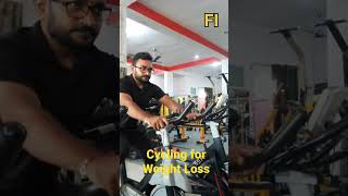 Cycling for Weight loss । Cycling workout । साइकिल से वेट लॉस करें । ✌️💪 #shorts #youtubeshorts