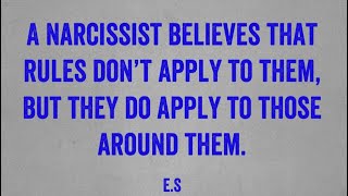 The Narcissist’s Entitlement. (Signs Of Narcissism.)