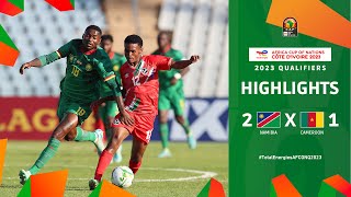 Namibia 🆚 Cameroon | Highlights - #TotalEnergiesAFCONQ2023 - MD4 Group C