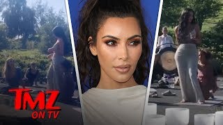 Kim Kardashian's CBD Themed Baby Shower Is Truly A Sight To Behold | TMZ TV