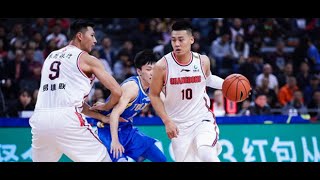 广东华南虎  VS  中华鲟 全场高光时刻  -赵睿33分8助-易建联26分9板 | CBA 第10轮 19-20 赛季 Highlights