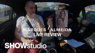 Marques ' Almeida - Autumn / Winter 2019 Womenswear Live Review