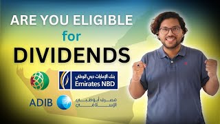 Dividend Announced for 2024 |  ADIB, DIB and Emirates NBD Bank |