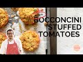 Bocconcini Stuffed Tomatoes ~ The Coastal Italian #shorts