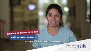 #RFJrNBA Most Valuable Parent: Shrenika Pabbisetty