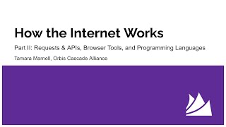 Systems Librarianship 101: How the Internet Works, Part II