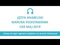 matura 2019 język angielski podstawowy nagranie