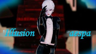 【MMD마영전/Vindictus】Illusion(도깨비불) -aespa【MOTION TRACE+DL】