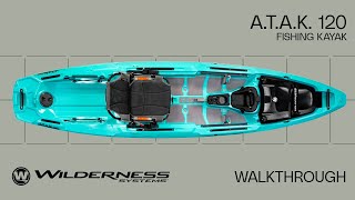 Walkthrough: A.T.A.K. 120 Fishing Kayak | Wilderness Systems