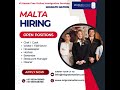 move europe in 2025 malta work permit malta visa maltavisa europejobs hospitalityjobs