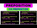 Most important Preposition for Clerkship, wbp, kp, wbcs, MTS , chsl, cgl etc.