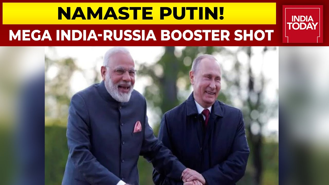 Russian President Vladimir Putin On Landmark Visit To India | The Mega ...