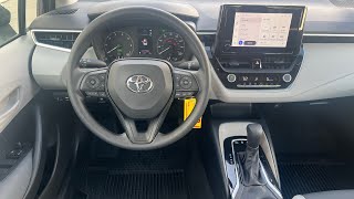 2025 Toyota Corolla Hybrid LE Complete Button Tutorial