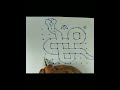 nagara panchami special rangoli | beautiful snake rangoli for panchami special