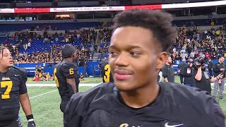 Snider senior quarterback Ke'ron Billingsley full postgame interview at 5A state championship 11/24/