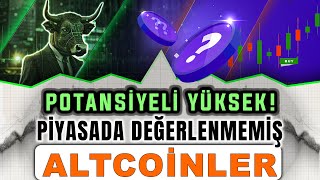 Potansiyeli Yüksek! Piyasada Henüz Değerlenmemiş Altcoinler!