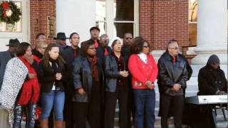 Roscoe Jenkins Funeral Home Christmas Caroling On the Square 2011 pt 9