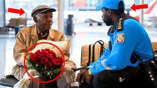 Elderly Man Waits 3 Days at Airport - Security Learns Why and Calls Backup Immediately!