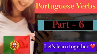 20 Useful Portuguese Verbs Part 6 || Learn European Portuguese Verbs || Learn Portuguese