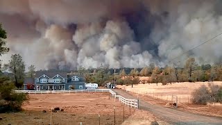 Hundreds of Structures Feared Destroyed in Butte County Wildfire