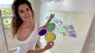 Step-by-Step Acrylic Painting Tutorial | Easy Painting Idea for Abstract Art
