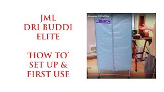 JML Dri Buddi Elite, How To Assemble \u0026 First Use