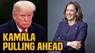 SHOCK POLL KAMALA +4, TRUMP COLLAPSING