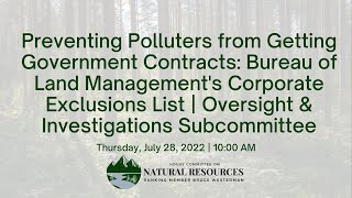 Oversight Hearing | Oversight \u0026 Investigations Subcommittee