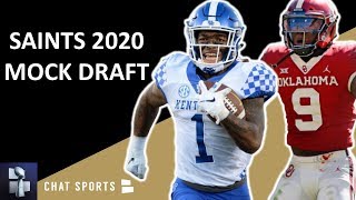 Saints Draft: Projecting All 7 Rounds In 2020 NFL Mock Draft, Ft. Kenneth Murray & Lynn Bowden, Jr.