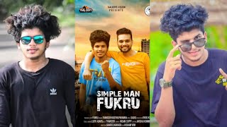 SIMPLE MAN FUKRU Fans Song  Snehamaale Muthe  BGM  Thanseer Koothuparamba  Tik tok comedy Star