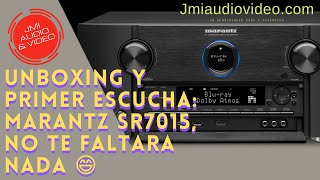 Unboxing Marantz AVR SR7015, ¡Gigante!  #marantz #homecinema  #jmiaudio