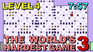 [Former WR] The World's Hardest Game 3 Level 4 in 7:57 (Any%)