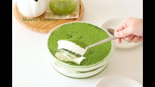 Matcha Tiramisu Recipe：”本格”抹茶ティラミスの作り方｜OHISAMA-kitchen