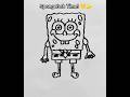 Drawing SpongeBob! 🧽💛 #shorts  #spongebob