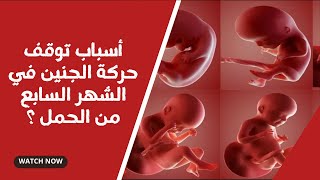 أسباب توقف حركة الجنين في الشهر السابع من الحمل ؟