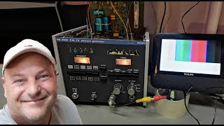 Philips PM5509 PAL TV Pattern generator test repair teardown 1974