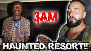 THE HAUNTED SANDCASTLE RESORT AT 3AM GONE WRONG!